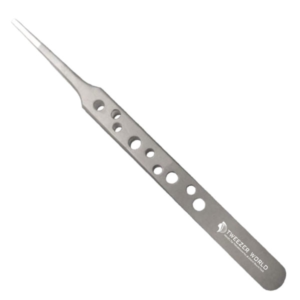 Best Quality ESD Straight Blunt Tip Tweezers Electronic Assembly Tools