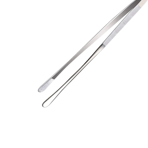Food Safe Round Tips Kitchen Tweezers for Cooking and Cake Chef Tongs