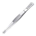 Food Grade Stainless Steel Straight Tip Kitchen Tweezers Tongs for Chef