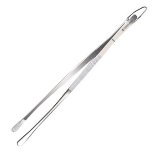 12 Inch Chef Tongs Cooking Tweezers Food Tongs with Hanging Hook