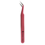 Electronic-tweezers-6 Best tweezers for electronics High Quality Professional Stainless Steel Slant Pointed Curved Tip Esd