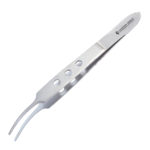 Professional Fly Fishing Tweezers Curved Tip Holes In Handle Fly Tools